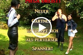 Mega dreist! Neuer Gärtner entpuppt sich als perverser Span - Private Porn - Jetzt ansehen