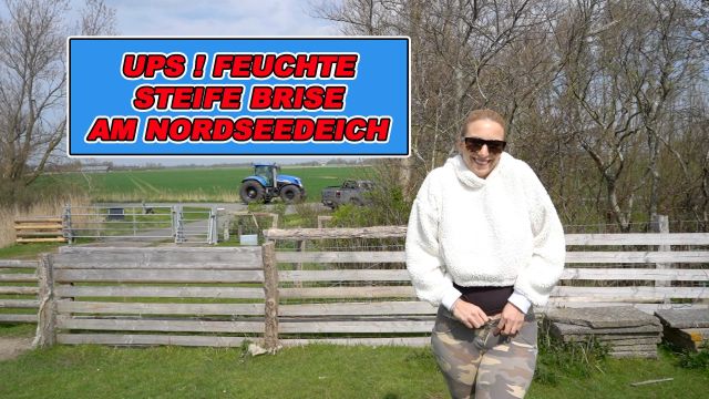 UPS! FEUCHTE STEIFE BRISE AM NORDSEEDEICH ! - man, pinkeln, porno