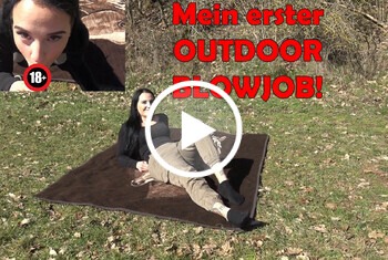 Mein erster OUTDOOR-Blowjob! - anders, blowjob, Ficken, ficken lassen, frau, geil, LacyLynn, man, mann, nahaufnahme, outdoor, porno, pov, saugen, Schwanz, schwarzhaarig, sperma