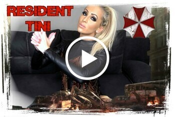 RESIDENT TINI - blond, DirtyTalk, film, frau, Hinter, lack, latex, leder, Masturbieren, porno, rasiert, Silikon, solo, tight