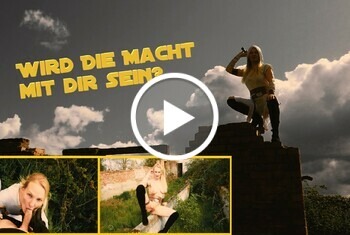 Der Kampf mit dem Lichtschwert. Prinzessin Amidala vs Cock Vader - anime, AO, blond, blowjob, Cock, cumshot, doggystyle, fan, Ficken, frau, gesichtsbesamung, mann, mund, natur, porno, pov, rasiert, schnell, star, StellaSchmidt, titten, von hinten, wackeln, zunge