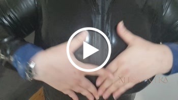 Latex, Öl, Ausschnitt - Brüste, frau, große Brüste, lack, latex, leder, milfs, nahaufnahme, natur, porno, solo
