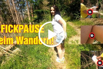 FICKPAUSE beim Wandern! - porno