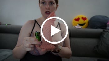 SPH einer Rothaarigen - AuroraRed, dildo, frau, mini, Pimmel, porno, Schwanz, sph, unterwäsche, wichsen