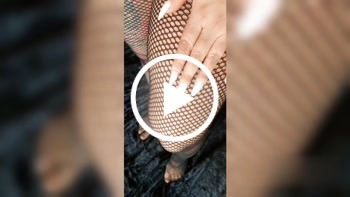 Für Fuß und Beinliebhaber - fuß, füße, Küssen, Lady, lecken, mantel, overknees, porno, Sklave, Tag
