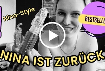 Ninas Spielzeugkiste - Was sind deine Wünsche? - 18, blond, Dildos, DirtyTalk, Fetisch, frau, lang, nahaufnahme, natur, Nina-König, porno, solo, spielzeug, vibrator