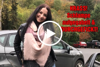 KRASS! Schlampe aufgegabelt und DURCHGEFICKT! - Auto, blowjob, Bock, DerPornobeamte, durchgefickt, Ficken, frau, fremder, geil, Glück, Krass, mann, missionar, nahaufnahme, natur, porno, pov, rasiert, schlampe, schwarzhaarig, süß, versaut