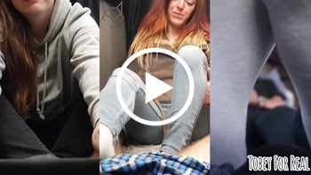 Best of Sockjobs - Weiße Sneakersocken - Splitscreen - Maria Lara Leonie - Auto, Best of, Camper, casting, cumshot, cumshots, frau, füße, geile, girls, mann, nahaufnahme, porno, pov, Socken, spritzen, TobeyForReal, weiß