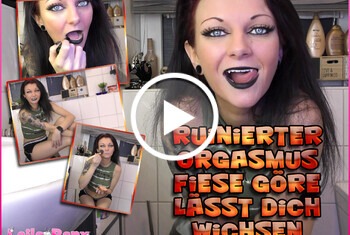 Ruinierter Orgasmus - Fiese Göre lässt dich wichsen - Countdown, DirtyTalk, echt, frau, Laila-Banx, Orgasmus, porno, ruinierter orgasmus, Schwanz, schwarzhaarig, solo, Tag, wichsanleitung, wichsen